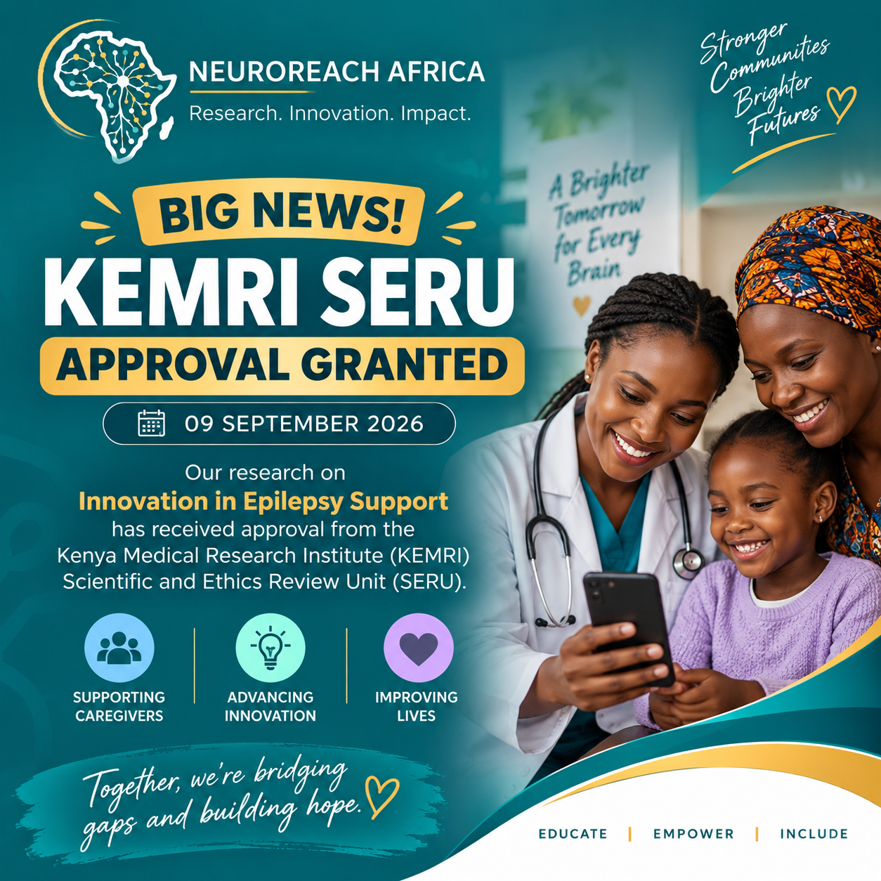KEMRI SERU approval announcement